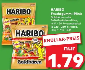 Kaufland Haribo fruchtgummi-minis goldbären Angebot