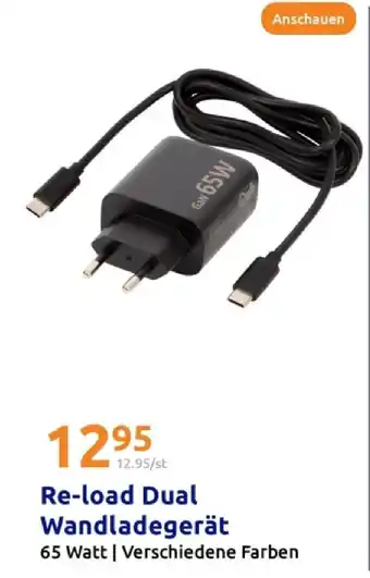 Action Re-load dual wandladegerät Angebot