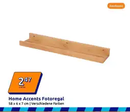 Action Home accents fotoregal Angebot
