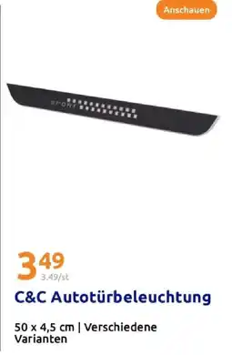 Action C&c autotürbeleuchtung Angebot