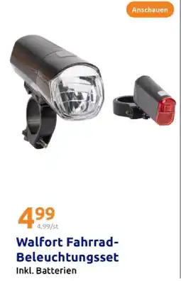 Action Walfort fahrrad-beleuchtungsset Angebot