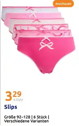 Action Slips Angebot