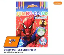 Action Disney mal- und stickerbuch Angebot