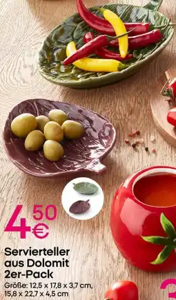 PEPCO Servierteller aus Dolomit 2er-Pack Angebot
