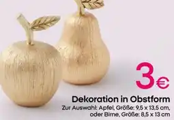 PEPCO Dekoration in Obstform Angebot
