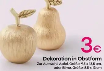PEPCO Dekoration in Obstform Angebot