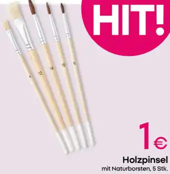 PEPCO Holzpinsel Angebot