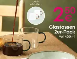 PEPCO Glastassen 2er-Pack Angebot
