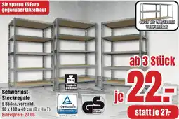B1 Discount Baumarkt Schwerlast Steckregale Angebot