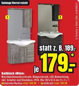B1 Discount Baumarkt Badblock Wien Angebot