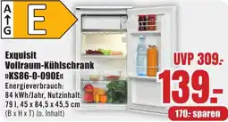 B1 Discount Baumarkt Exquisit Vollraum-Kühlschrank KS86-0-090E Angebot