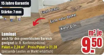 B1 Discount Baumarkt Laminat Angebot