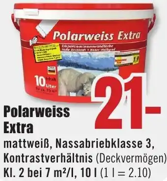 B1 Discount Baumarkt Polarweiss Extra Angebot