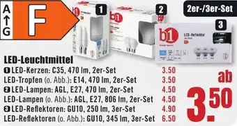 B1 Discount Baumarkt b1 LED-Leuchtmittel Angebot