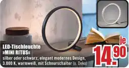 B1 Discount Baumarkt LED-Tischleuchte MINI RITUS Angebot