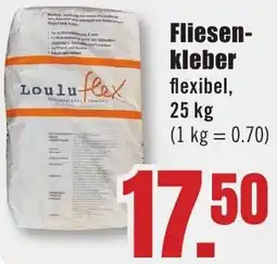 B1 Discount Baumarkt Fliesenkleber Angebot