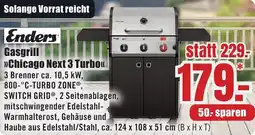 B1 Discount Baumarkt Enders Gasgrill Chicago Next 3 Turbo Angebot