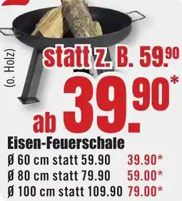 B1 Discount Baumarkt Eisen-Feuerschale Angebot