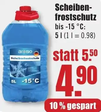B1 Discount Baumarkt aroso Scheibenfrostschutz Angebot