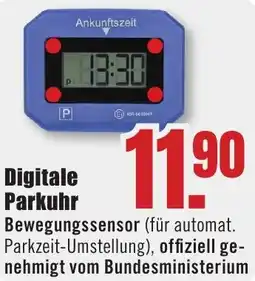 B1 Discount Baumarkt Digitale Parkuhr Angebot
