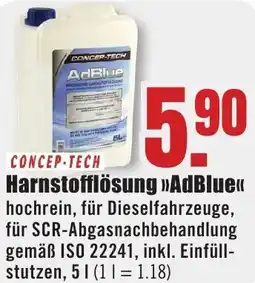 B1 Discount Baumarkt CONCEP-TECH Harnstofflösung AdBlue Angebot