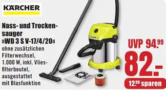 B1 Discount Baumarkt KÄRCHER Nass- und Trockensauger Angebot