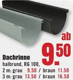B1 Discount Baumarkt Dachrinne Angebot