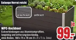 B1 Discount Baumarkt WPC-Hochbeet Angebot