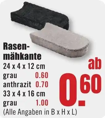 B1 Discount Baumarkt Rasenmähkante Angebot