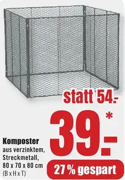 B1 Discount Baumarkt Komposter Angebot