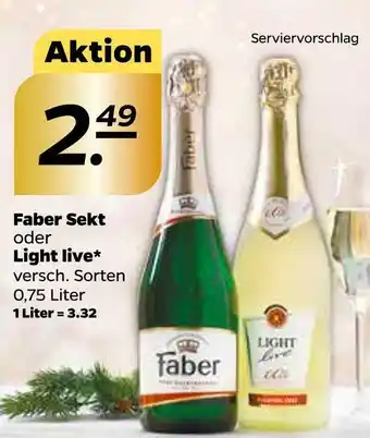 NETTO Faber oder light live sekt Angebot