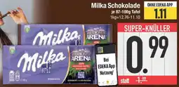 E-Center Milka Schokolade Angebot