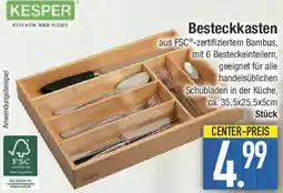 E-Center KESPER Besteckkasten Angebot