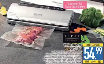 E-Center Caso Vakuumierer VC 10 Angebot