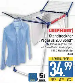 E-Center LEIFHEIT Standtrockner ,,Pegasus 200 Solid" Angebot