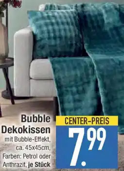 E-Center Bubble Dekokissen Angebot