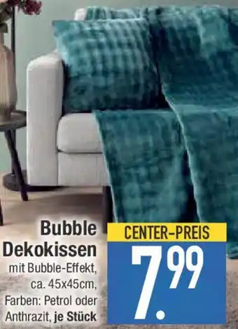E-Center Bubble Dekokissen Angebot