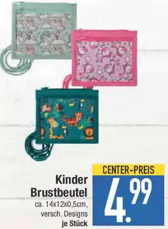 E-Center Kinder Brustbeutel Angebot
