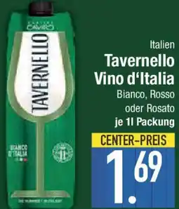 E-Center Tavernello Vino d'Italia Angebot