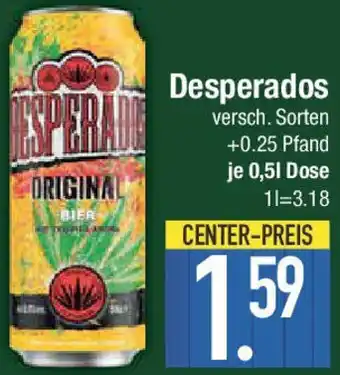 E-Center Desperados Angebot