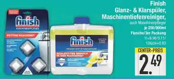 E-Center Finish Glanz- & Klarspüler, Maschinentiefenreiniger Angebot
