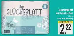 E-Center Glücksblatt Küchentücher Angebot