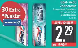 E-Center Odol-med3 Zahncreme Angebot