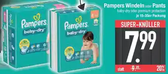 E-Center Pampers Windeln oder Pants Angebot