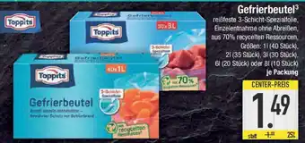 E-Center Toppits Gefrierbeutel Angebot