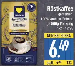 E-Center EDEKA Herzstücke Röstkaffee Angebot