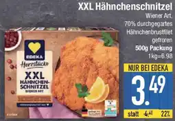 E-Center EDEKA Herzstücke XXL Hähnchenschnitzel Angebot