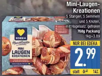 E-Center EDEKA Herzstücke Mini-Laugen Kreationen Angebot