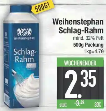 E-Center Weihenstephan Schlag-Rahm Angebot