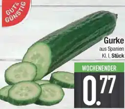 E-Center GUT & GÜNSTIG Gurke Angebot